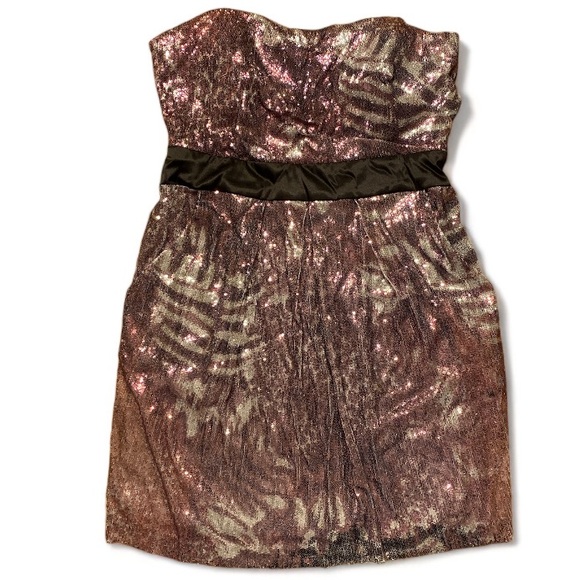 B. Darlin, Sequin Prom Dress with Pockets - Picture 3 of 10